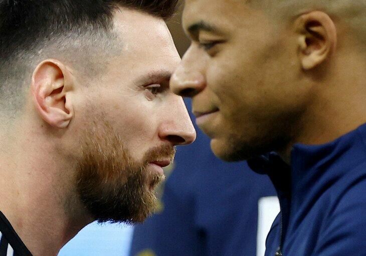 Messi - Mbappe trilleri - Fotolarda