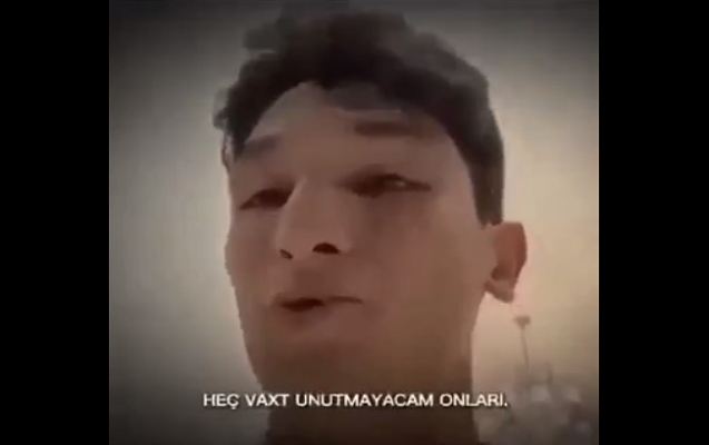 Dünən gecə öldürülən 18 yaşlı Nemətin təsirli - Videosu