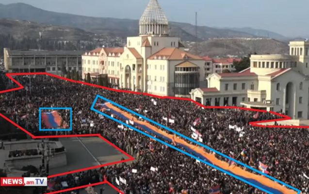 Xankəndidəki aksiyada əslində neçə nəfər iştirak edib? 