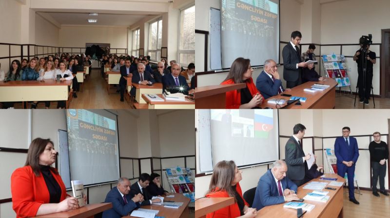 BDU-da bu gənclər mükafatlandırıldı - FOTO