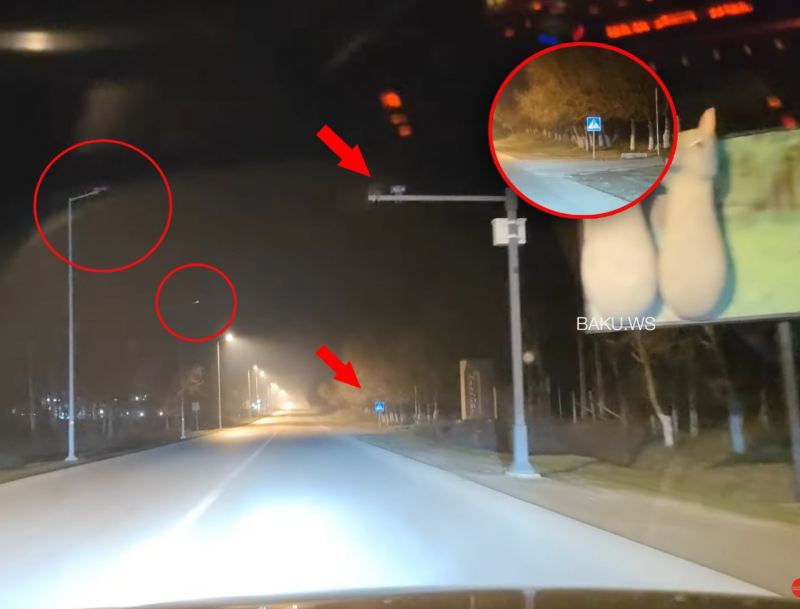 Bu yolda sürücülərə \"radar tələsi\" qurulub? - Yol polisindən açıqlama
