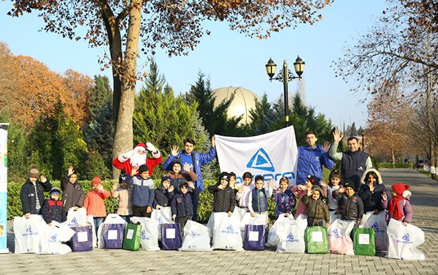 Avrora Qrup yeni il ərəfəsində uşaqların arzularını reallaşdırıb - Foto, Video 