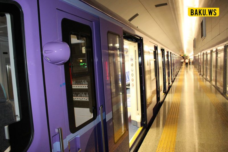 Bakı metrosunda 20-ci yeni nəsil qatarı xəttə buraxıb 
