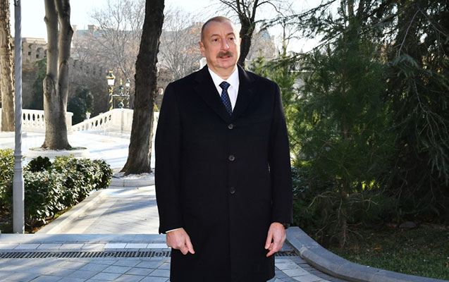 Prezident Mərkəzi Parkın 2-ci hissəsinin açılışına qatıldı 