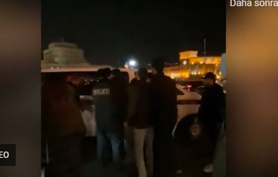 Son anda: Daşnaklar gecə yarısı deputatlarımızın qaldığı otelə yürüdü - VİDEO