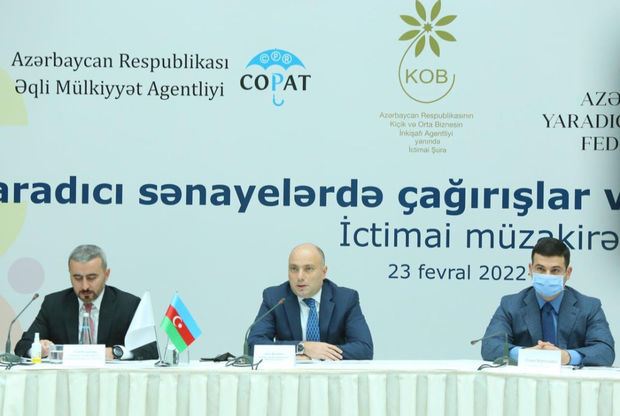 Yaradıcı sənayedə biznes imkanları müzakirə edilib - FOTO