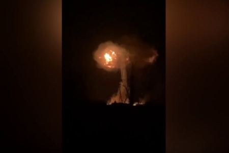 Rusiya hərbçiləri Xarkovda qaz kəmərini PARTLATDI - 