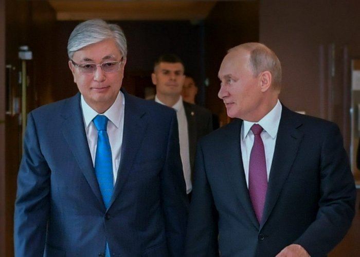 Putin Tokayevin adını səhv dedi -  VİDEO