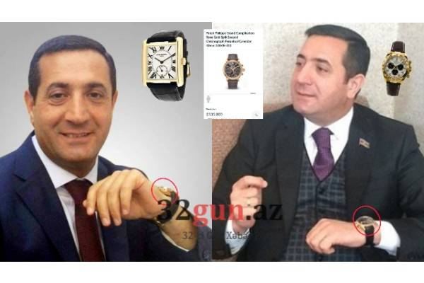 Deputat Mahir Abbaszadənin ev və maşın qiymətinə olan saatları FOTOLAR