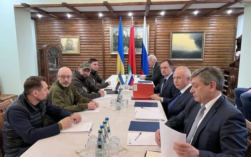 Belarusda Ukrayna və Rusiya danışıqları başa çatıb 