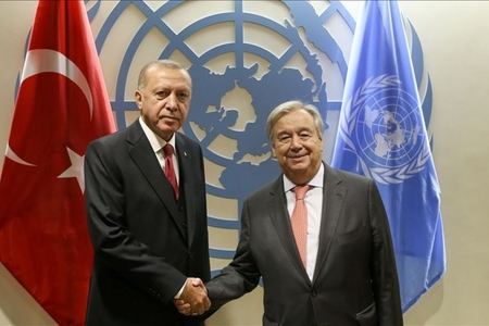BMT Baş katibi Ərdoğanla Ukraynadakı vəziyyəti müzakirə edib 