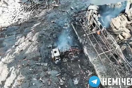 \"Azov\" alayından ruslara daha bir zərbə: Qərargah vuruldu - VİDEO 