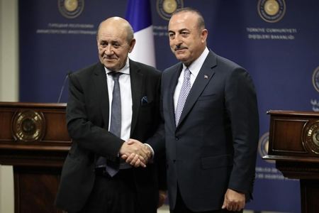 Türkiyə və Fransa XİN başçıları Ukraynanı müzakirə ediblər 