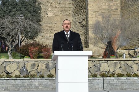 İlham Əliyevdən Azərbaycan xalqına Novruz təbriki 