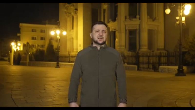 Zelenski Rusiyaya səsləndi: \"Artıq görüşmək vaxtıdır...yeganə şansdır\" - VİDEO 