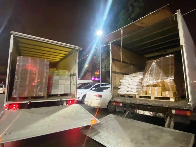 Bakıdan Kiyev sakinlərinə 30 tondan çox humanitar yardım göndərilib 