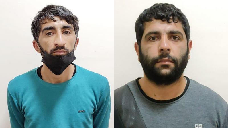 Cəlilabadda narkokuryerlər 19 kq narkotiklə saxlanılıb FOTO 