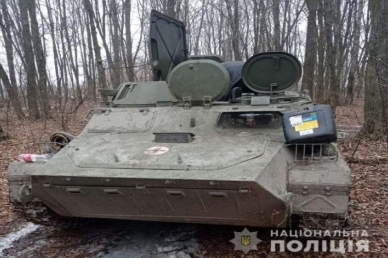 Ukrayna polisi əhalidən 11 tank müsadirə edib 