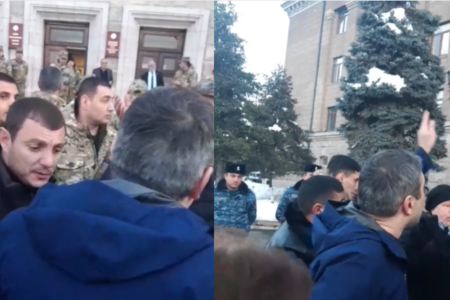 Xankəndidə aksiya: separatçı qurum rəhbərliyi çarəsiz durumda  VİDEO