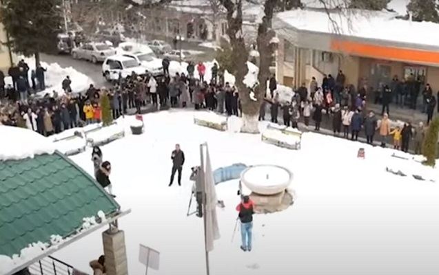 Qazsız qalan Xankəndidən son görüntülər: Ermənilər Araikə belə etiraz edir  VİDEO