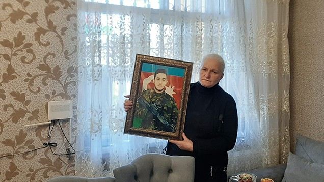 Şəhidin anası vəfat etdi - FOTO