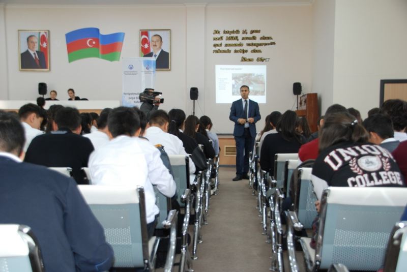 Biləsuvarda maarifləndirici tədbir: şagirdlərə peşə təhsili ilə bağlı tövsiyələr verilib FOTOLAR