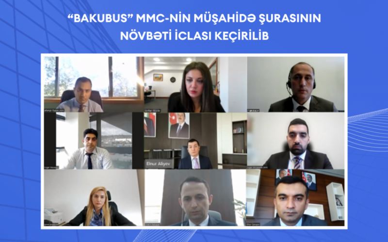 “BakuBus”ın idarəetmə hesabatı müzakirə olunub 