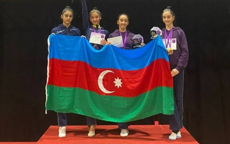 2 bədii gimnastımız beynəlxalq turnirdə qızıl medal qazandı 