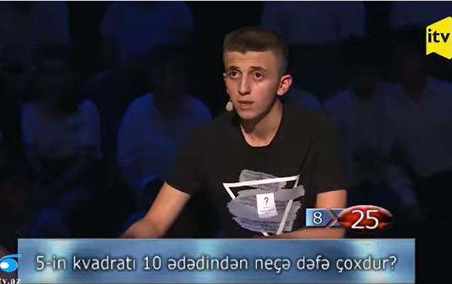 XI sinif şagirdi sosial şəbəkədə savadı ilə gündəm oldu - Video