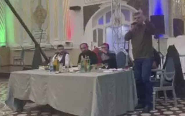 Rəşad Dağlı gecə toyda olub - Video