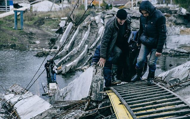 Ukrayna infrastrukturuna vurulan zərər açıqlandı 