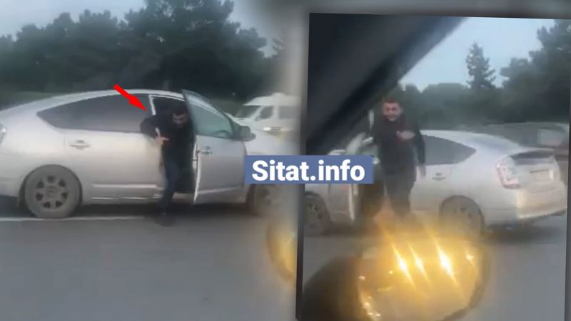 Bakıda “Prius” sürücüsü qohumunu bıçaqlayıb, maşınından atdı - ŞOK VİDEO