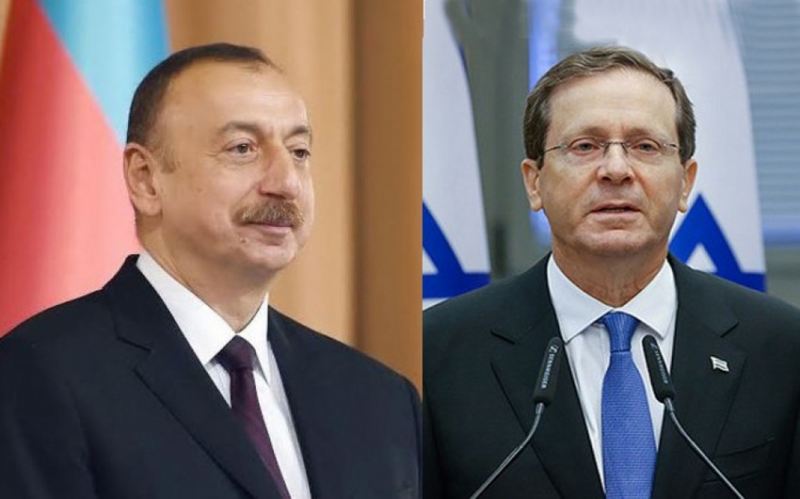 Azərbaycan və İsrail prezidentləri arasında telefon danışığı olub 
