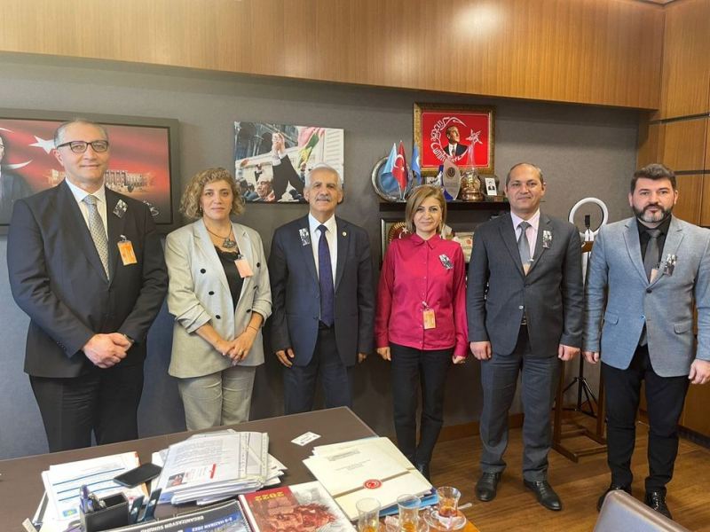 AY Partiya rəhbərliyi Türkiyə Böyük Millət Məclisində - FOTO 