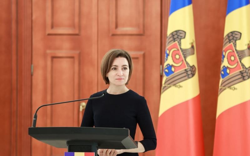 Prezident Maya Sandu: “Rusiya Moldovanı uçuruma aparır” 