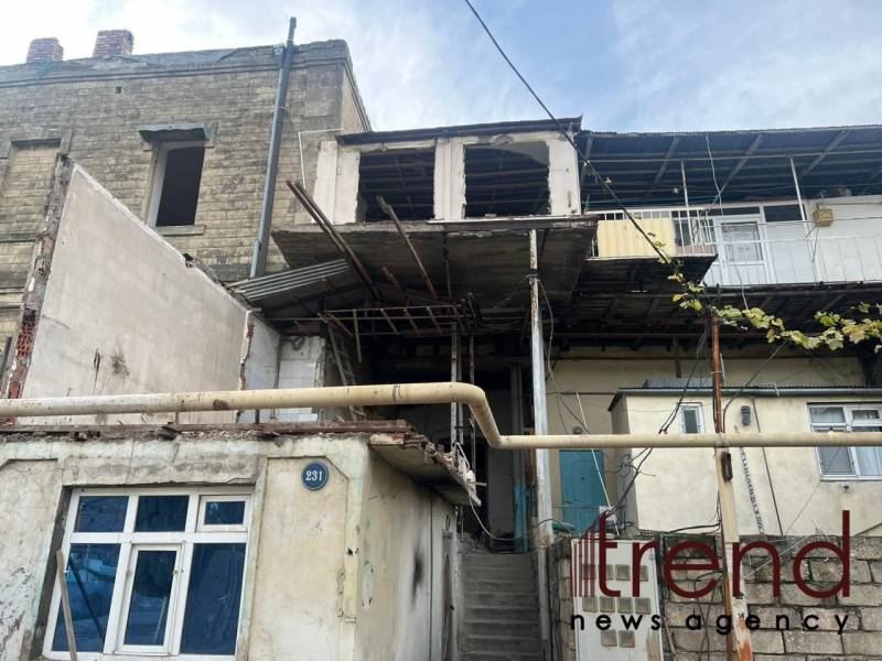Bakıda bu ərazidə evlər söküıür - Sakinlərə 1000 manat və….- FOTO FOTO