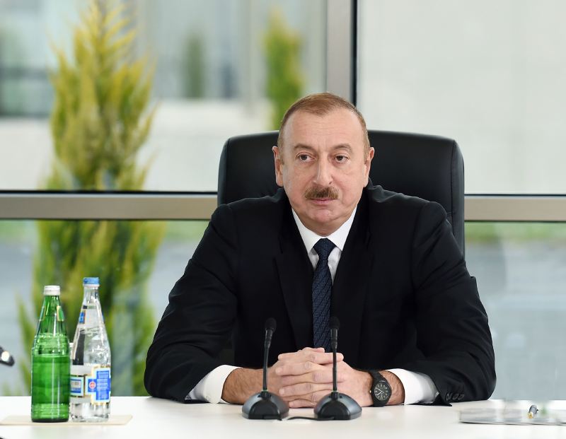 İlham Əliyev beynəlxalq konfransda iştirak edib 