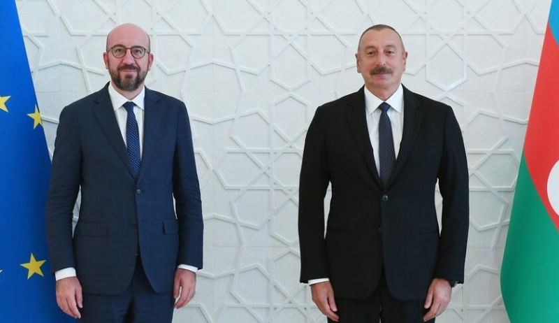 Əliyev Mişellə görüşdü 