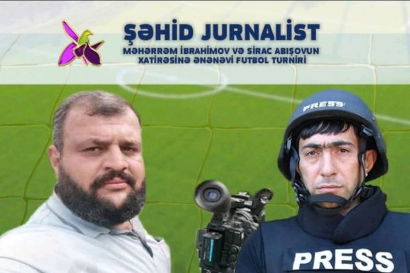 Şəhid jurnalistlərin xatirəsinə həsr olunmuş turnir start götürdü 
