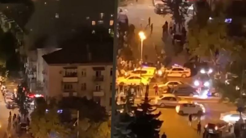 Bakıda yaşayış binasında güclü partlayış baş verdi- Yenilənir - VİDEO