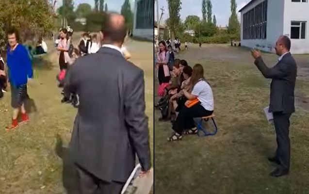 Şəkidə müəllimlərin etiraz etdiyi direktor işdən çıxarıldı 