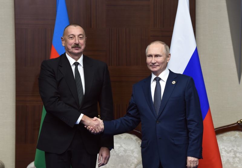 İlham Əliyevlə görüşdə Putindən mühüm açıqlama - FOTO