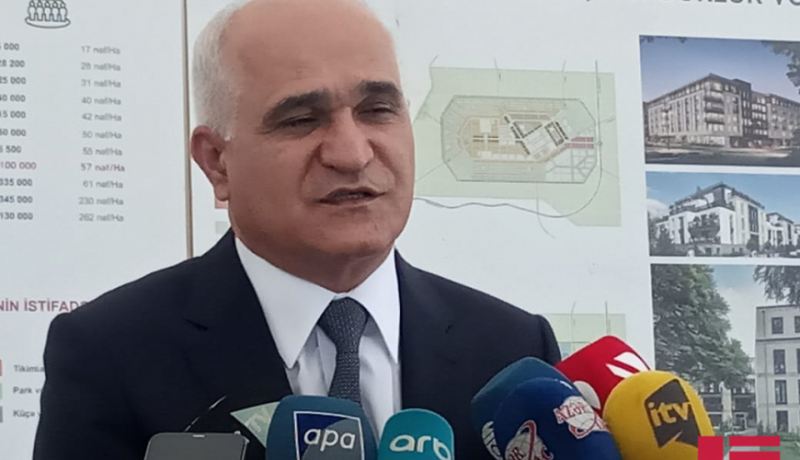 Baş nazirin müavini magistral su kəmərində baş vermiş hadisə yerinə gedib 