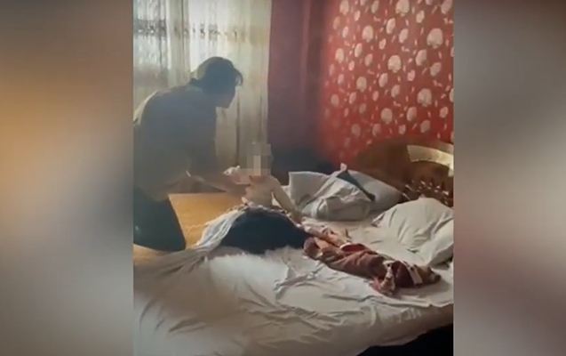 Köməksiz qalan körpə belə xilas edildi - Video