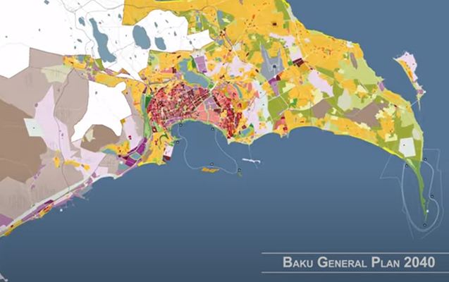 Bakı 2040-cı ilə qədər belə ola bilər - Video