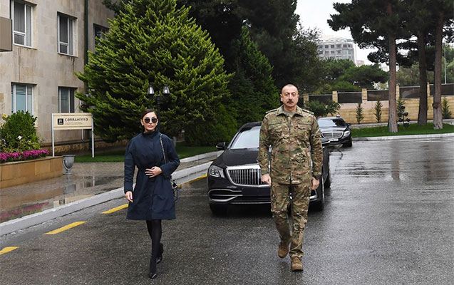 Prezidentlə xanımı Ağalıda sakinlərlə görüşdülər 