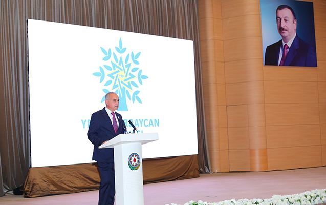 Binəqədidə YAP-ın 30 illiyi münasibətilə təntənəli tədbir keçirildi - Fotolar