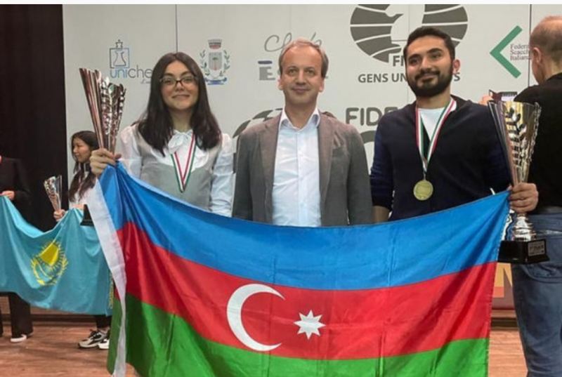 FIDE prezidenti azərbaycanlı dünya çempionlarını təbrik edib - FOTO 