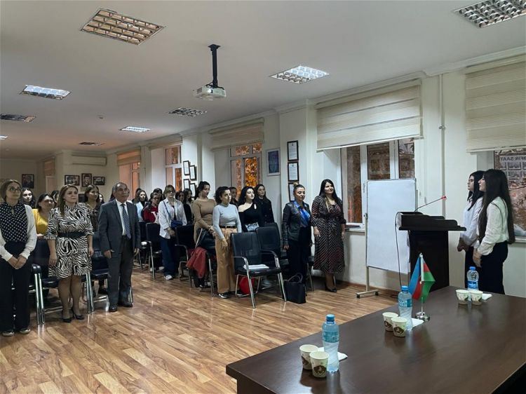 ADU-da milli istiqlal şairi Əhməd Cavad anılıb - FOTO