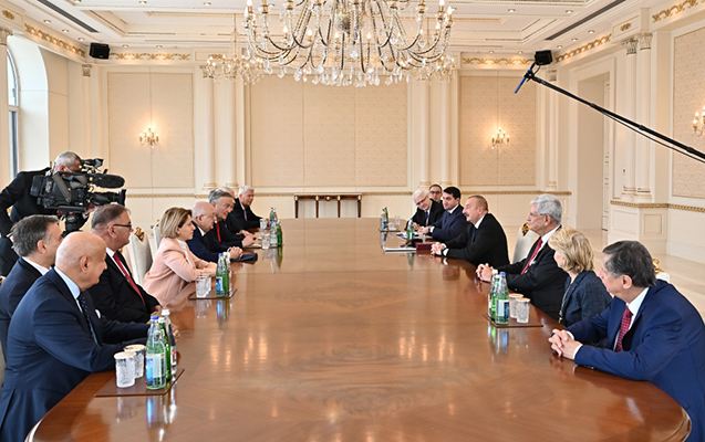 Prezident qəbul keçirdi 